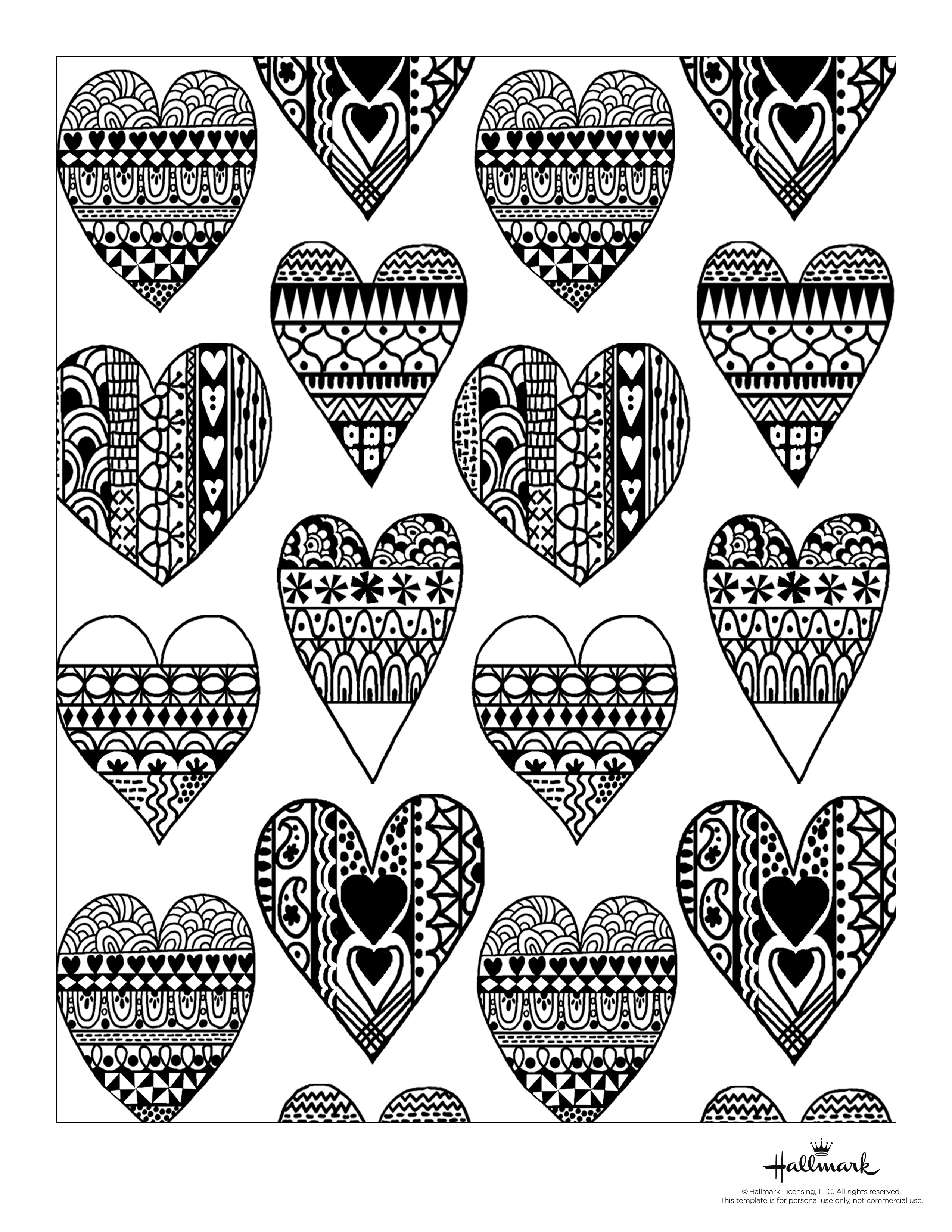 Серця із прінтами