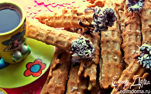 Рецепт – Вафли хрустящие из разных хлопьев