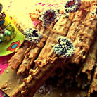 Подаём с кофе.