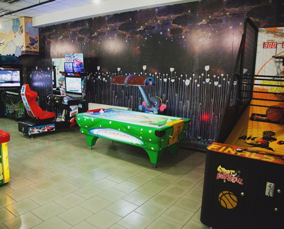 Пластилін, дитяче кафе, Ужгород, ігрова зона