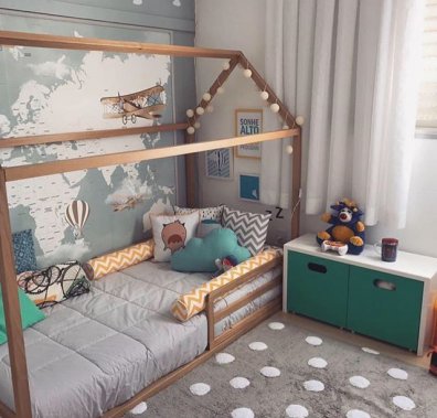 Дитяча кімната за системою Монтесорі