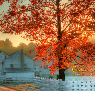 Календар на жовтень