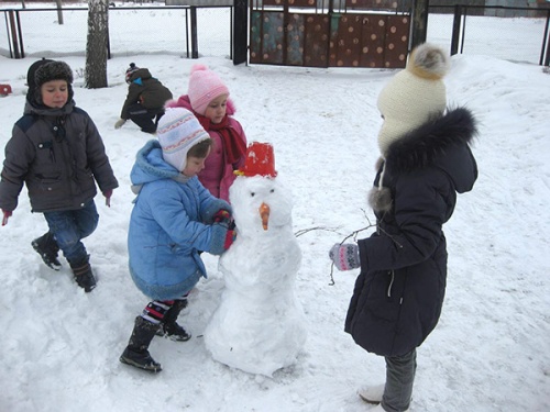 Ліпка снігових фігур