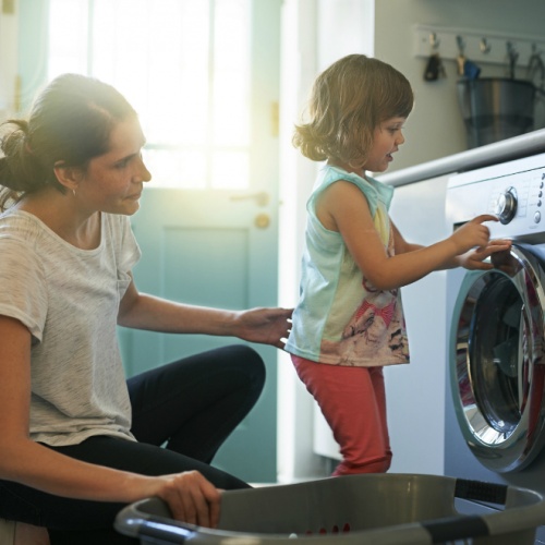 Прання з дитиною