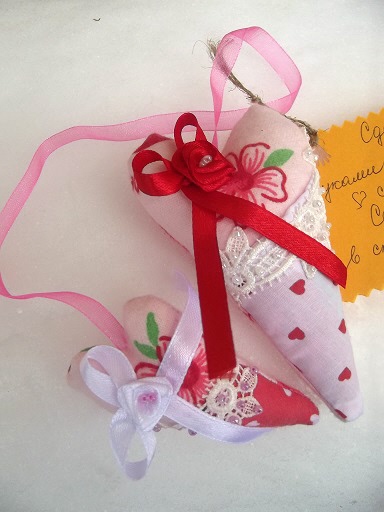 сердечки на Валентина