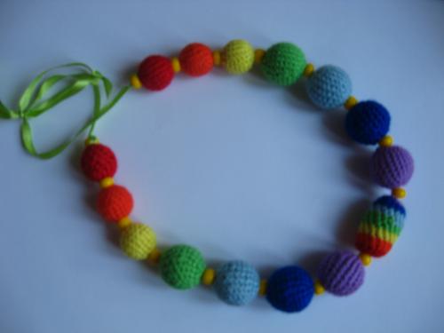 бусики радуга